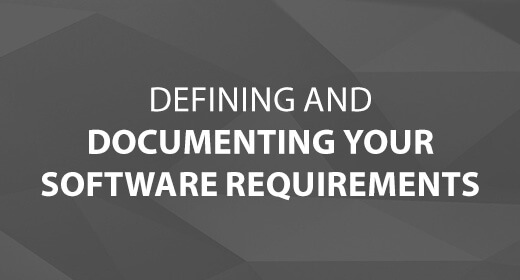Defining and Documenting Your Software Requirements text image