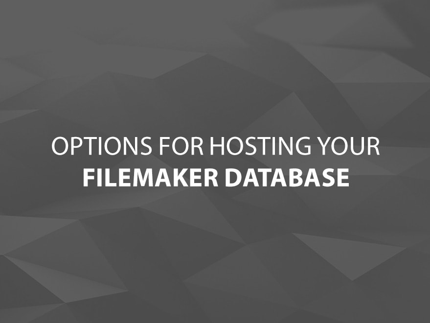 Database hosting options title image