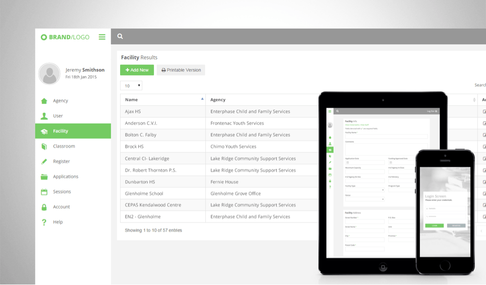 CoreSolutions responsive web devices graphic