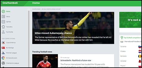 OneFootball Screenshot