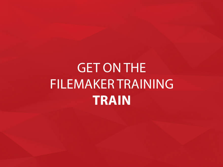 Get On The FileMaker Training Train Title Image