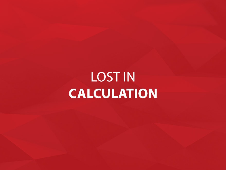 Lost in Calculation Main Title Image