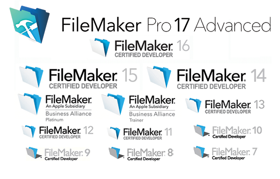 Image of FileMaker logo set